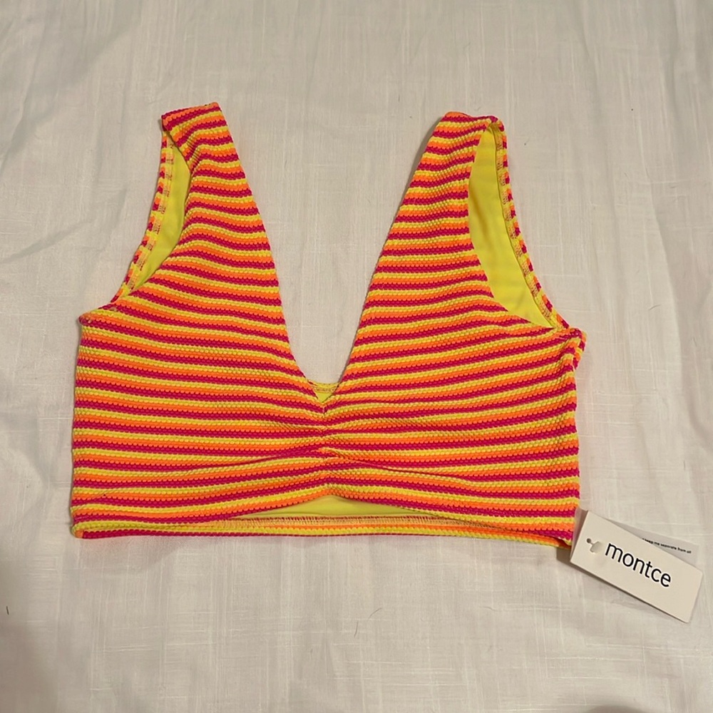 Montce Swim Kim variation top NWT